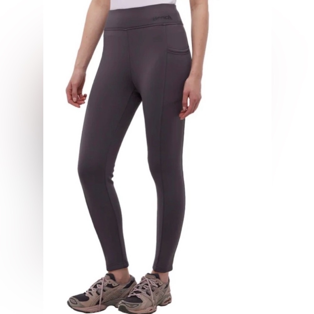 Bench Urbanwear fleece lined leggings dark grey XL new